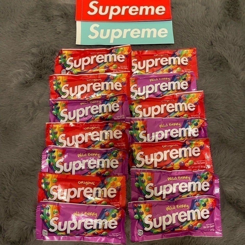‼️SUPREME X SKITTLES LIMITED EDITION‼️